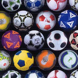 Soccer Balls 276.BLK **Half Yard**