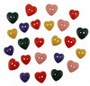 Buttons - Hearts of Color BG4125