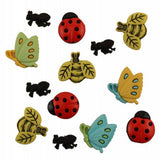 Buttons - Garden Bugs BG4243