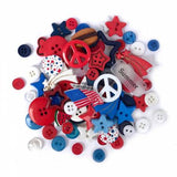 Buttons - Value Pack Patriotic VP306