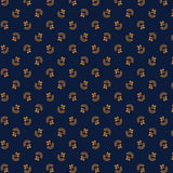 Indigo & Cheddar 330770.Indigo **Half Yard**