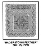 Hagerstown Feather Wholecloth Kit Antique Tea Dye