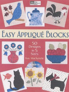 Easy Applique Blocks: 50 Designs in 5 Sizes